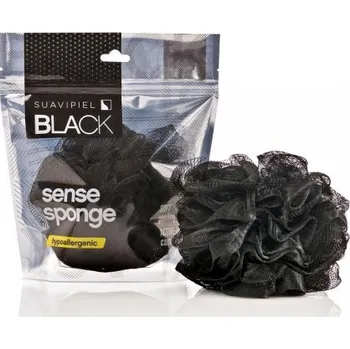 Mycí kartáč na vozidlo Suavipiel pánská smyslná houba na mytí Black Sense Sponge