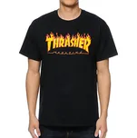 Thrasher Flame Logo tričko černé