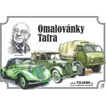 omalovánky Omalovánky Lux A5 Tatra 940514