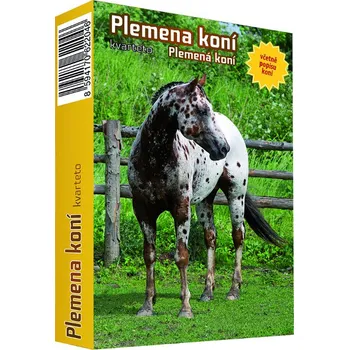 Kvarteto Karty na kvarteto Plemena koní 940562