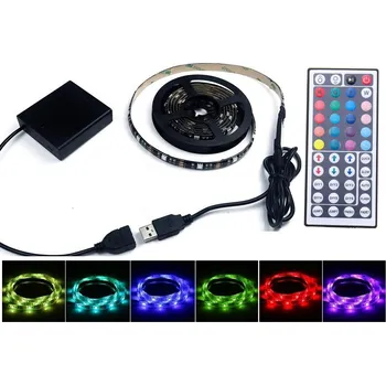 LED páska Light B5404 LED pásek na baterie RGB 4 metry (LED pásek RGB 4 metry napájení z baterie na DO)