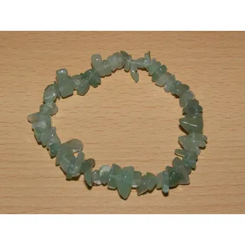 Drahý kámen Avanturín - Náramek - tromlované kameny - knt1