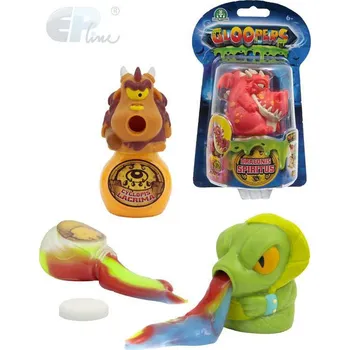 Figurka EP line Gloopers příšerka set figurka gumová s nádobkou se slizem 8 druhů