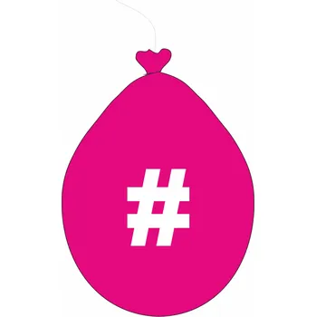 Balónek Balónek znak # růžový balonky.cz a5r