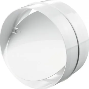 Kuchyňský spotřebič Dalap Zpětná klapka PVC pro kruhové potrubí O 125 mm