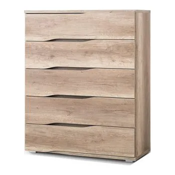 Komoda Komoda REA Wave 4 zásuvková - dub canyon