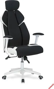 kancelářská židle Halmar Chrono černá/bílá
