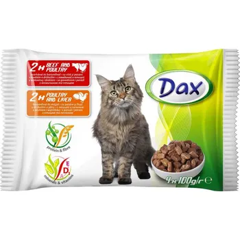 Krmivo pro kočku Dax Cat kapsička 4 x 100 g