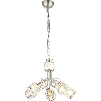 Globo Kris 54356-5H matný nikl/čiré