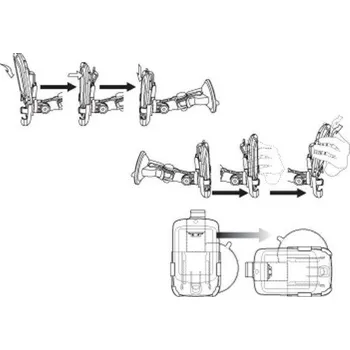 Držák do auta Nokia X3-02 Haicom