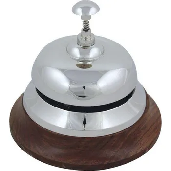 Příslušenství k domovnímu zvonku SEA Club Zvonek na recepci ponikovaná mosaz průměr 12 cm