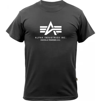 Pánské tričko Alpha Industries Basic Tee černé