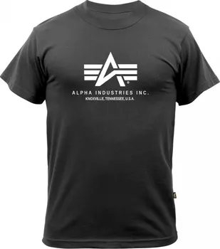 Pánské tričko Alpha Industries Basic Tee černé