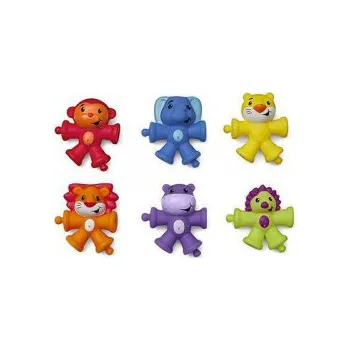 Infantino Set - zvířátka spojovací 6 ks