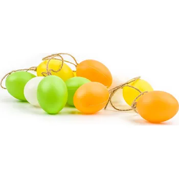 Zahradní dekorace Vajíčka pvc pr.5cm/12ks mix (YH60-12BGX/5/MIX)
