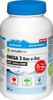 Přírodní produkt Swiss NatureVia Omega 3 One a Day 60 cps.