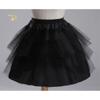 Spodnička (krinolína) krátká pro dětské šaty a tutu sukně Barvy: černá