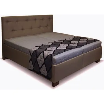 Postel Postel zvýšená Peggy 180cm Hnědá 180 x 200cm