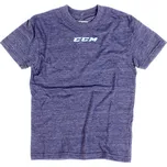 CCM Small Logo Tee SR šedé