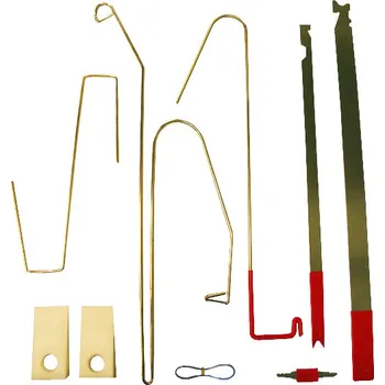 Sada nářadí Sada přípravků na otevření zamčených dveří aut