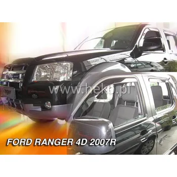 Plexi ofuk oken Ofuky oken Ford Ranger 4dveř 07- před.+zadní Heko