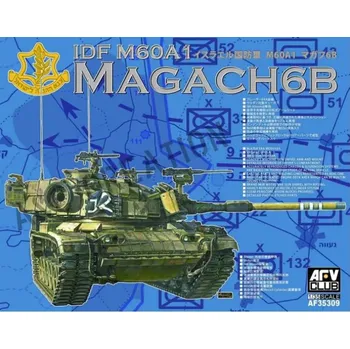 Plastikový model AFV Club 1/35 IDF M60A1 Magach 6B