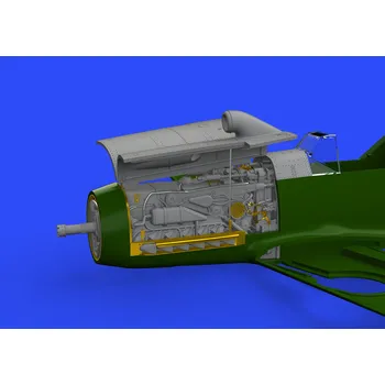 Plastikový model Eduard 1/48 Bf 109F engine & fuselage guns (EDUARD)