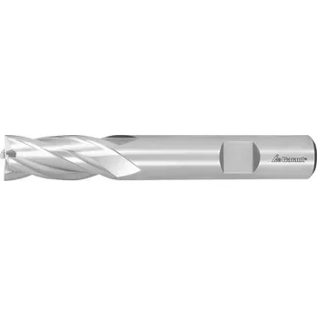 Příslušenství k frézce Fréza válcová čelní čtyřbřitá - 6x13 mm, typ 191500, HSS Co8, Garant (Geometrie čelních břitů pro zanořování do materiálu)