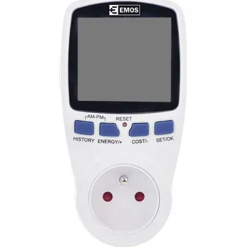 EMOS P5801 Wattmetr bílý