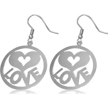 Piercing Piercingate Náušnice - srdíčko LOVE NAU00683