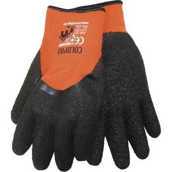 Pracovní rukavice Zahradní rukavice Rostaing Coldpro zimní vel. 8 oranžové