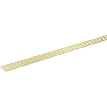 Podlahová lišta Přechodová lišta Skandor šroubovací 900 x 29 x 2 mm champagne