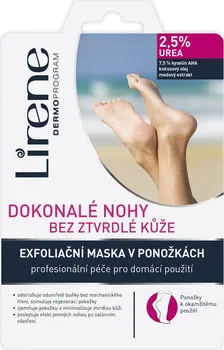 Kosmetika na nohy Lirene Foot Care exfoliační ponožky