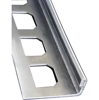 Stavební profil Lišta NEREZ L profil 4,5x2500 mm přírodní