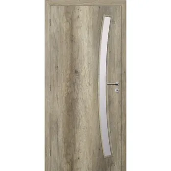 Interiérové dveře Solodoor Zenit 21 prosklené 70 L dub canyon (VÝROBA NA OBJEDNÁVKU)