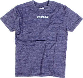 Pánské tričko CCM Small Logo Tee SR šedé