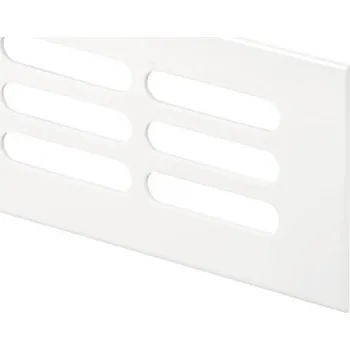 Větrací mřížka Větrací mřížka bílý komaxit, 100 x 800 mm