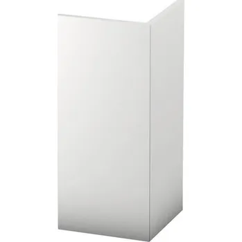 Stavební profil Rohová lišta 20x20mm; bílá; 2,5m tvrzené PVC