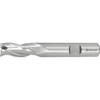 Příslušenství k frézce Fréza válcová čelní tříbřitá - 10x22 mm, typ 191200, HSS Co8, Garant (Geometrie čelních břitů pro zanořování do materiálu)