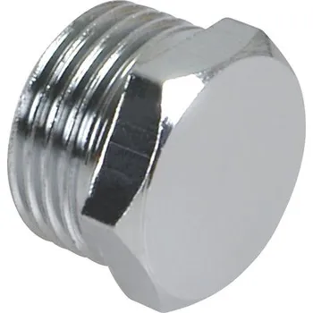 Instalatérský materiál Zátka 6hran 1" mosaz chrom