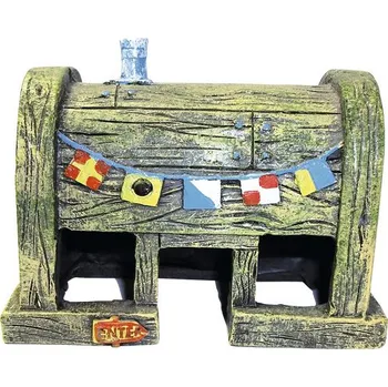 Akvaristika Akvarijní dekorace SpongeBob Krusty krabí domek