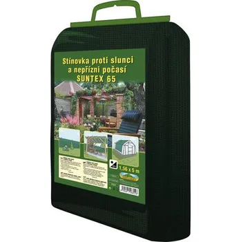Pletivo Stínicí tkanina SUNTEX 65% stínění 150 cm x 5 m zelená