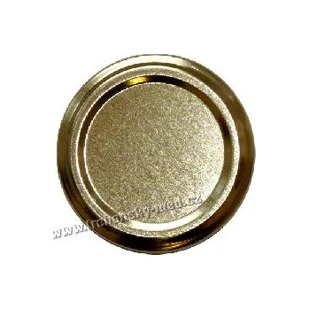 Víčko na zavařovací sklenici Víčko TO 53 zlaté RTS R47