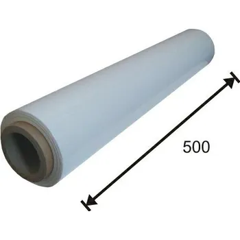 Lepicí páska Stretch fólie 50 cm, 23 µm, bílá - 2,3 kg