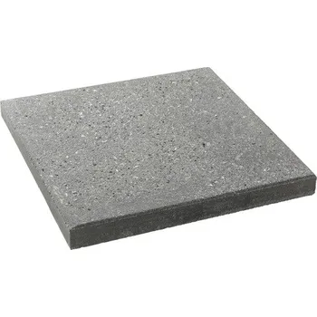 Venkovní dlažba Betonová dlažba Fatima 40 x 40 x 4 cm tryskaná černá