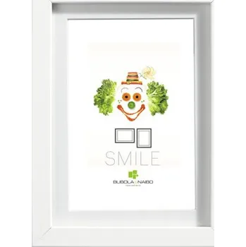 Rám na obraz Fotorámeček dřevěný, bílý 40x50 cm