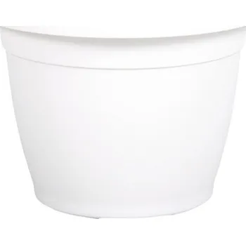 Květináč Květináč plastový Naxos Ø 30 cm bílý