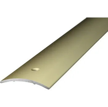 LED páska ALU přechodový profil, 30x1,6mm/1m havanna; šroubovací (předvrtaný)