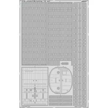 Plastikový model Eduard 1/32 Lancaster B Mk.I bomb bay (HKM)