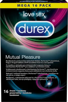 Kondom Durex Mutual Pleasure 16 ks